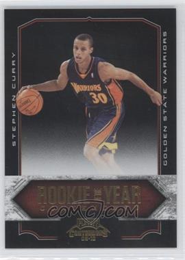 2009-10 Playoff Contenders - Rookie of the Year Contenders - Gold #10 - Stephen Curry /100