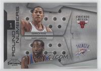 Derrick Rose, James Harden #/50