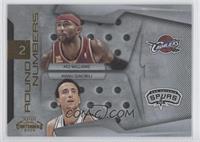 Mo Williams, Manu Ginobili #/100