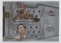 Mo Williams, Manu Ginobili #/100