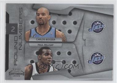 2009-10 Playoff Contenders - Round Numbers #10 - Carlos Boozer, Paul Millsap