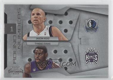 2009-10 Playoff Contenders - Round Numbers #17 - Jason Kidd, Tyreke Evans