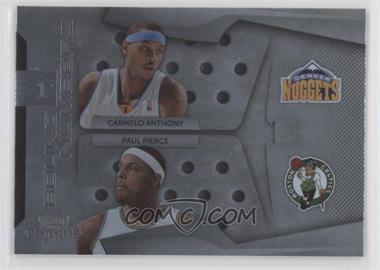 2009-10 Playoff Contenders - Round Numbers #6 - Carmelo Anthony, Paul Pierce