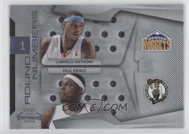 2009-10 Playoff Contenders - Round Numbers #6 - Carmelo Anthony, Paul Pierce