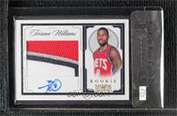 Rookie Patch Autographs - Terrence Williams [BRCR 8.5] #/25