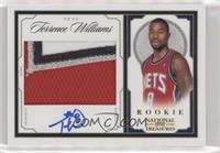 Rookie Patch Autographs - Terrence Williams #/25