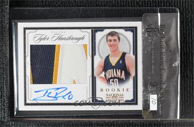 2009-10 Playoff National Treasures - [Base] - Century Gold #212 - Rookie Patch Autographs - Tyler Hansbrough /25 [BRCR 9]