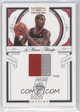 2009-10 Playoff National Treasures - [Base] - Century Materials Prime #50 - LaMarcus Aldridge /25