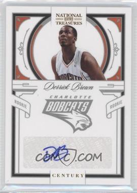 2009-10 Playoff National Treasures - [Base] - Century Signatures #193 - Rookies - Derrick Brown /99