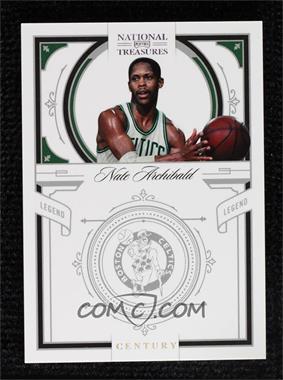 2009-10 Playoff National Treasures - [Base] - Century Silver #131 - Legends - Nate Archibald /10