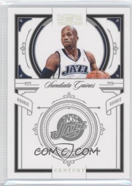 2009-10 Playoff National Treasures - [Base] - Century Silver #194 - Rookies - Sundiata Gaines /10