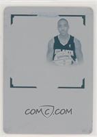 Rookie Patch Autographs - Jeff Teague #/1