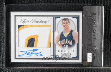 2009-10 Playoff National Treasures - [Base] #212 - Rookie Patch Autographs - Tyler Hansbrough /99 [BRCR 8.5]