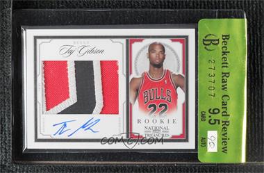 2009-10 Playoff National Treasures - [Base] #224 - Rookie Patch Autographs - Taj Gibson /99 [BRCR 9.5]