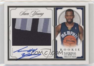 2009-10 Playoff National Treasures - [Base] #231 - Rookie Patch Autographs - Sam Young /99