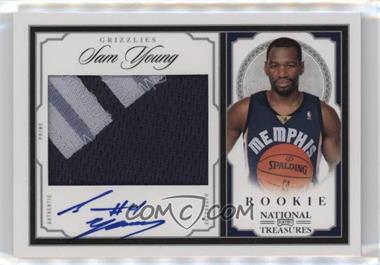 2009-10 Playoff National Treasures - [Base] #231 - Rookie Patch Autographs - Sam Young /99