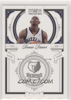 2009-10 Playoff National Treasures - [Base] #81 - Ronnie Brewer /99