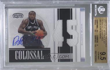 2009-10 Playoff National Treasures - Colossal - Die-Cut Jersey Number Signatures #26 - DeJuan Blair /49 [BGS 9.5 GEM MINT]