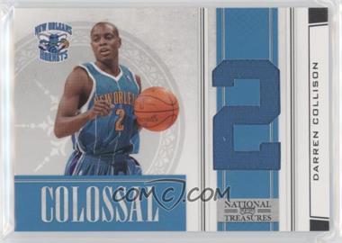 2009-10 Playoff National Treasures - Colossal - Die-Cut Jersey Number #20 - Darren Collison /25