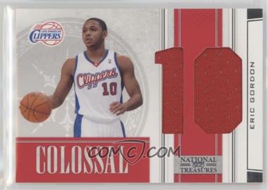 2009-10 Playoff National Treasures - Colossal - Die-Cut Jersey Number #48 - Eric Gordon /99