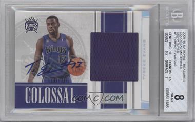 2009-10 Playoff National Treasures - Colossal - Signatures #6 - Tyreke Evans /49 [BGS 8 NM‑MT]