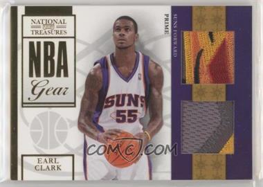 2009-10 Playoff National Treasures - NBA Gear - Combos Prime #14 - Earl Clark /49