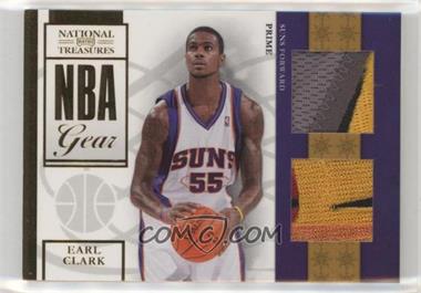 2009-10 Playoff National Treasures - NBA Gear - Combos Prime #14 - Earl Clark /49