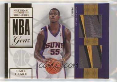 2009-10 Playoff National Treasures - NBA Gear - Combos Prime #14 - Earl Clark /49