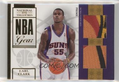 2009-10 Playoff National Treasures - NBA Gear - Combos Prime #14 - Earl Clark /49