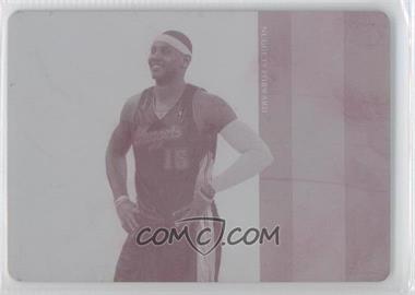 2009-10 Playoff National Treasures - NBA Gear - Combos Printing Plate Magenta #8 - Carmelo Anthony /1