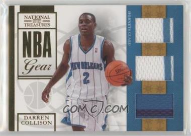 2009-10 Playoff National Treasures - NBA Gear - Trios #21 - Darren Collison /25