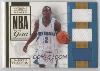 2009-10 Playoff National Treasures - NBA Gear - Trios #21 - Darren Collison /25