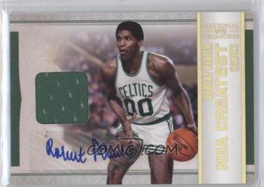 2009-10 Playoff National Treasures - NBA Greatest - Materials Signatures #18 - Robert Parish /10