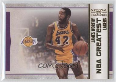 2009-10 Playoff National Treasures - NBA Greatest #30 - James Worthy /25