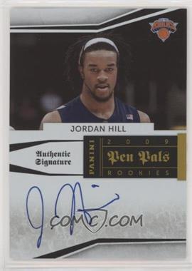 2009-10 Playoff National Treasures - Pen Pals #JH - Jordan Hill /50