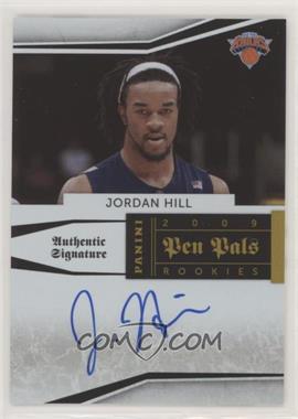 2009-10 Playoff National Treasures - Pen Pals #JH - Jordan Hill /50