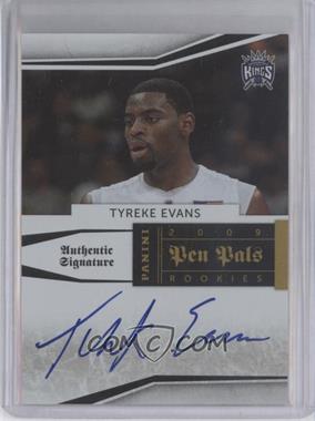 2009-10 Playoff National Treasures - Pen Pals #TE - Tyreke Evans /50