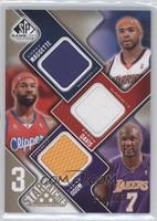 Corey Maggette, Baron Davis, Lamar Odom #/125