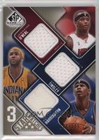 Jermaine O'Neal, Jamaal Tinsley, Al Harrington #/125