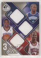 Ronnie Brewer, Cedric Simmons, Tyrus Thomas #/125