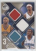 T.J. Ford, Jamaal Tinsley, Chris Paul #/125