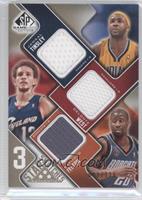 Jamaal Tinsley, Delonte West, Raymond Felton #/125