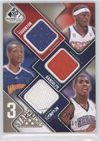 Al Thornton, Anthony Randolph, Jason Thompson #/125