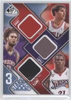 Aaron Gray, Robin Lopez, Thaddeus Young #/50