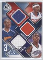 Al Thornton, Anthony Randolph, Jason Thompson #/50