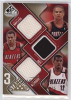 Jerryd Bayless, Brandon Roy, LaMarcus Aldridge #/35