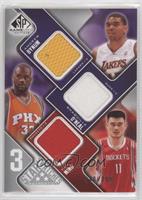 Andrew Bynum, Shaquille O'Neal, Yao Ming #/299