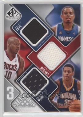 2009-10 SP Game Used - 3 Star Swatches #3S-BFR - Randy Foye, Keith Bogans, Brandon Rush /299 [Noted]