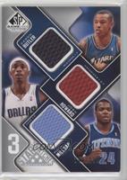 Caron Butler, Josh Howard, Paul Millsap #/299