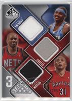 Carmelo Anthony, Vince Carter, Shawn Marion #/299